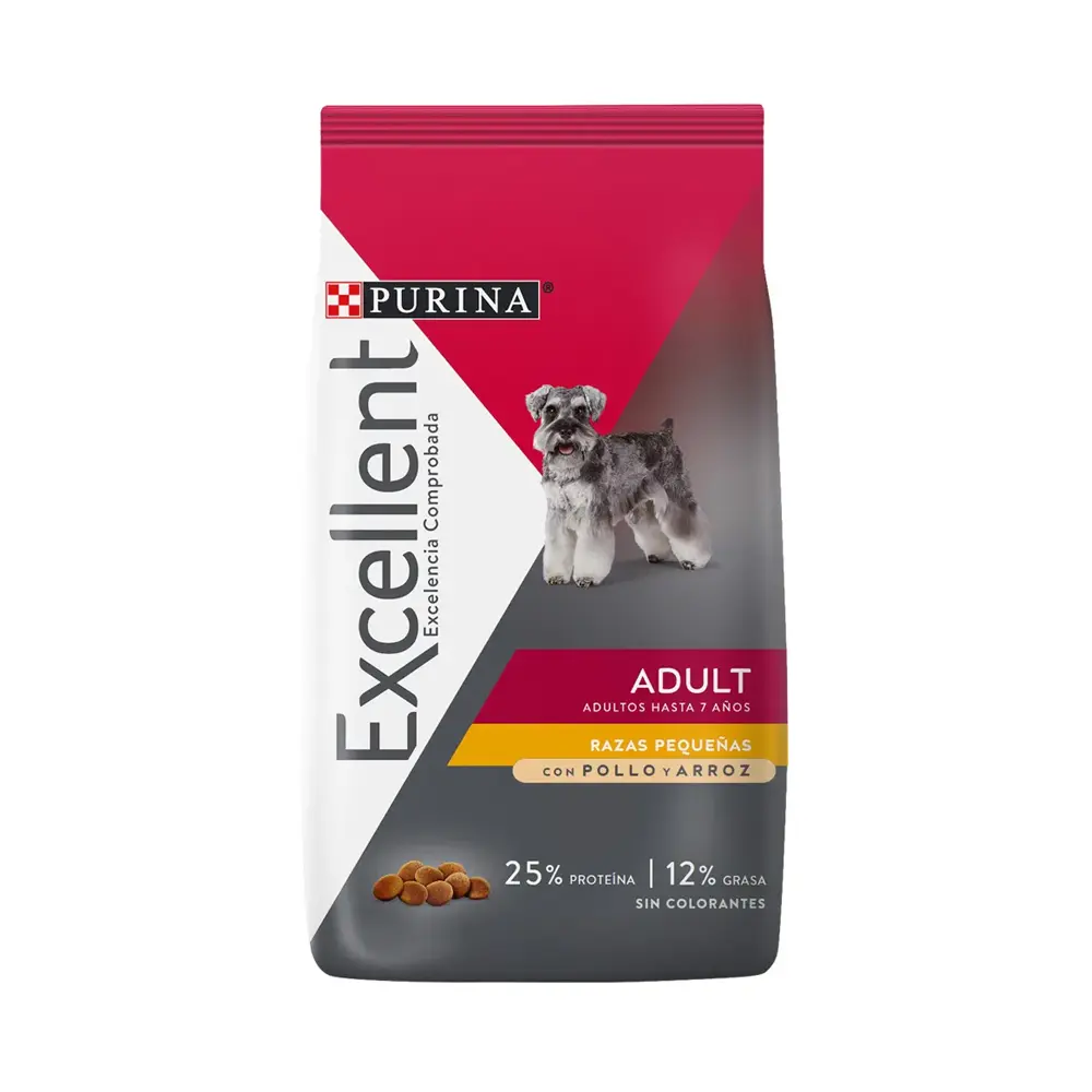 Purina Excellent Alimento Seco para Perro Adulto Raza Pequeña 3.5 kg