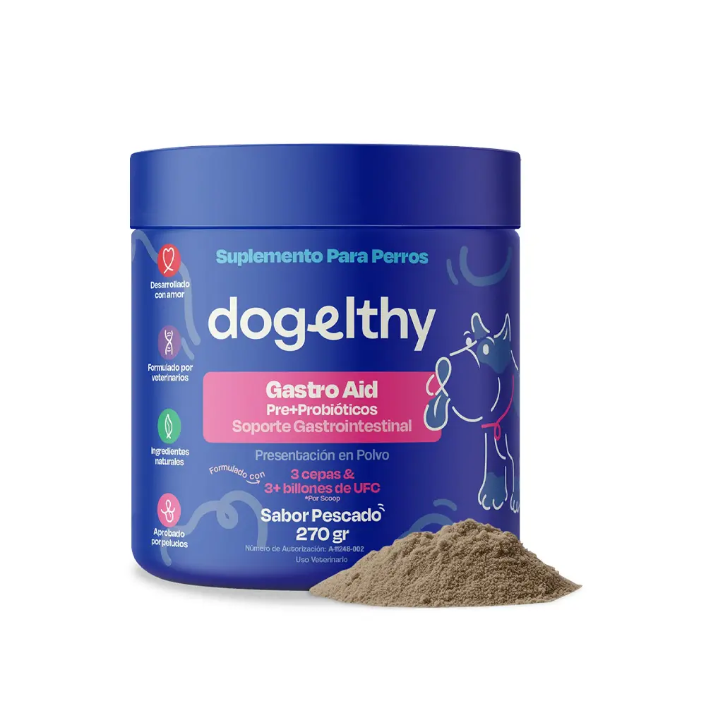 Dogelthy Probiotiocos para Perro y Gato 270 g