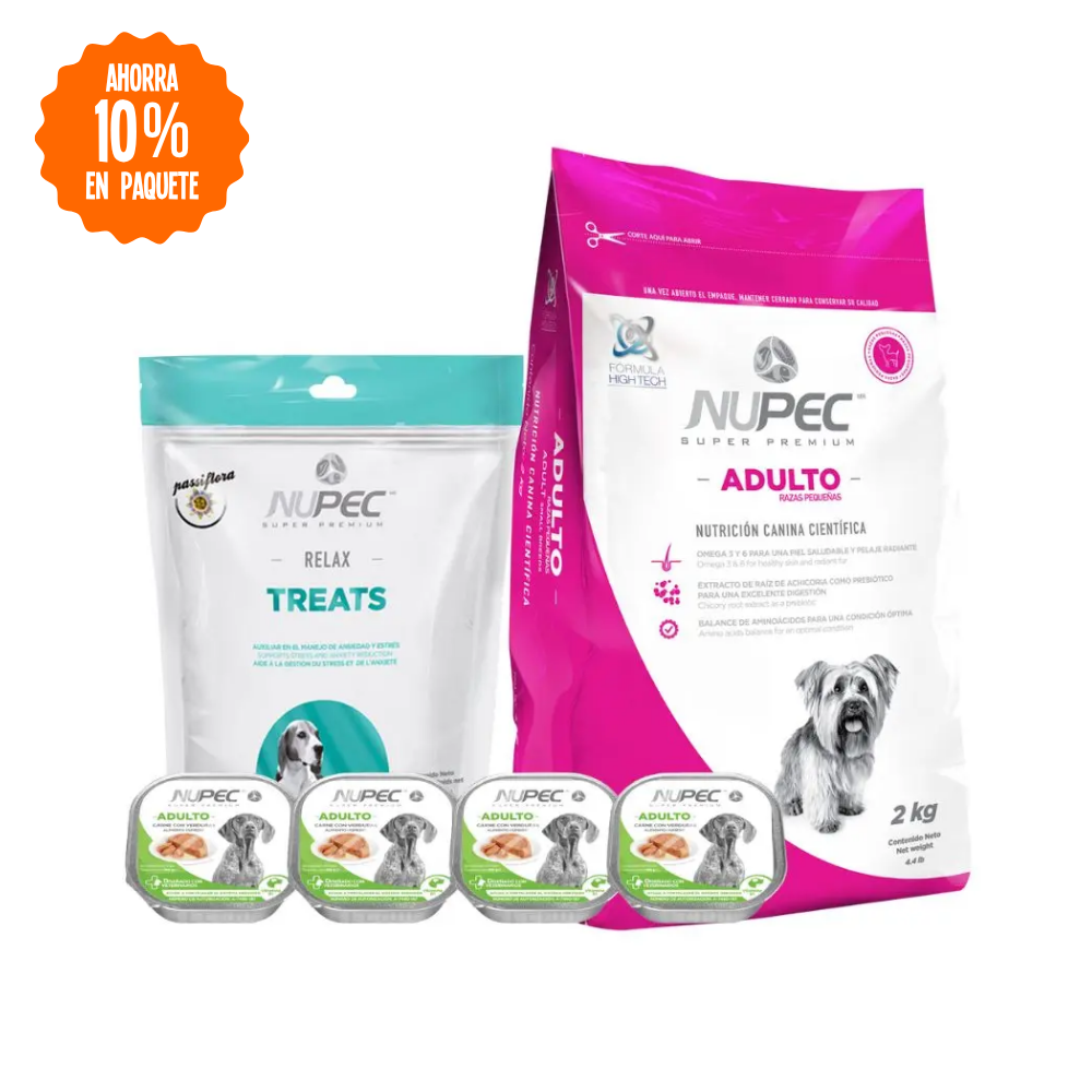 [PQ-AD-RP-2KG] Paquete Adulto Raza Pequeña 2 kg