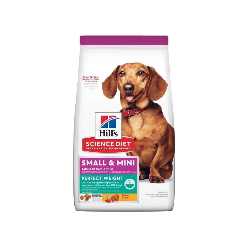 Hill's Alimento Seco Perfect Weight para Perro Adulto Raza Pequeña y Mini 5.7 kg
