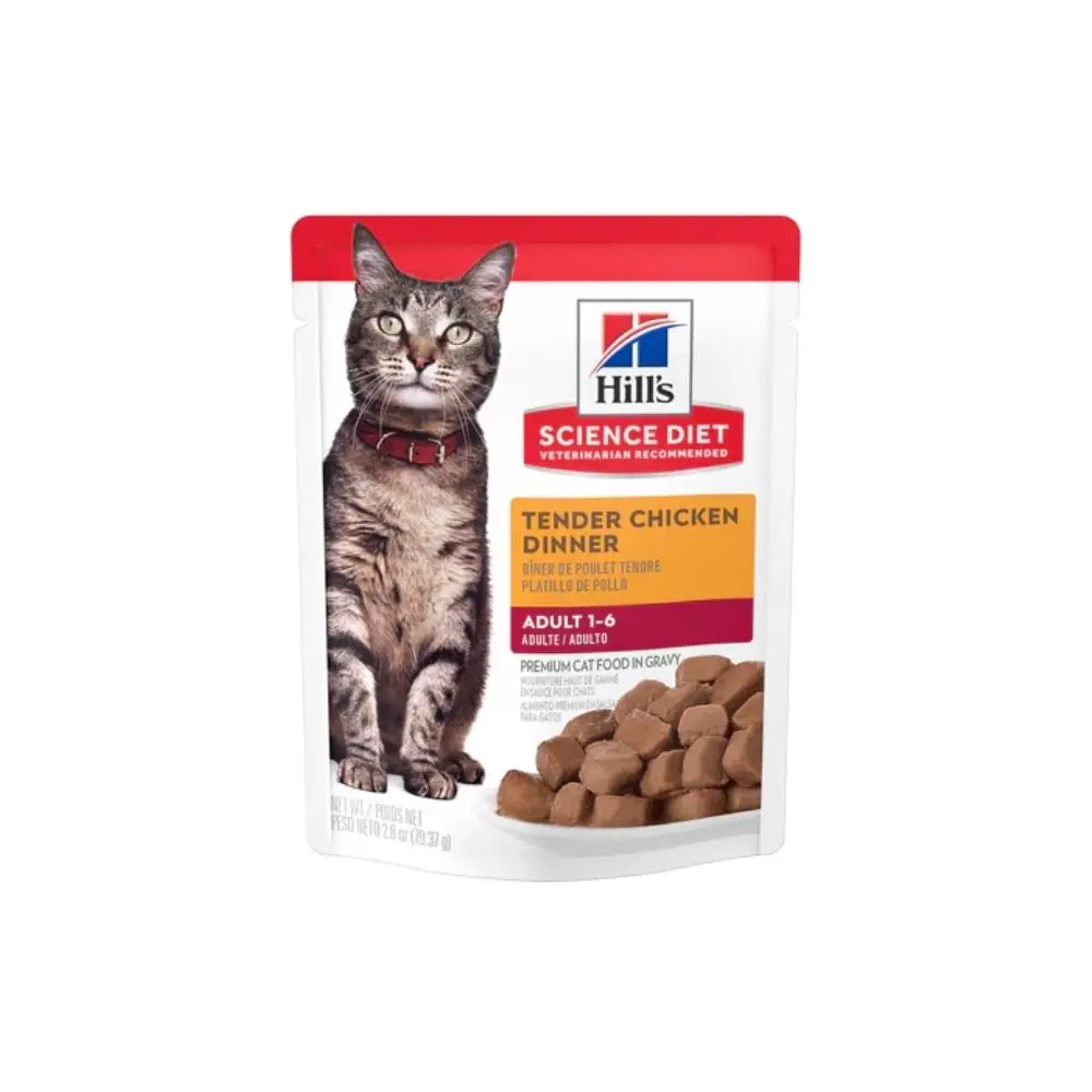 Hill's Alimento Humedo para Gato Adulto Receta Pollo Sobre 79 g