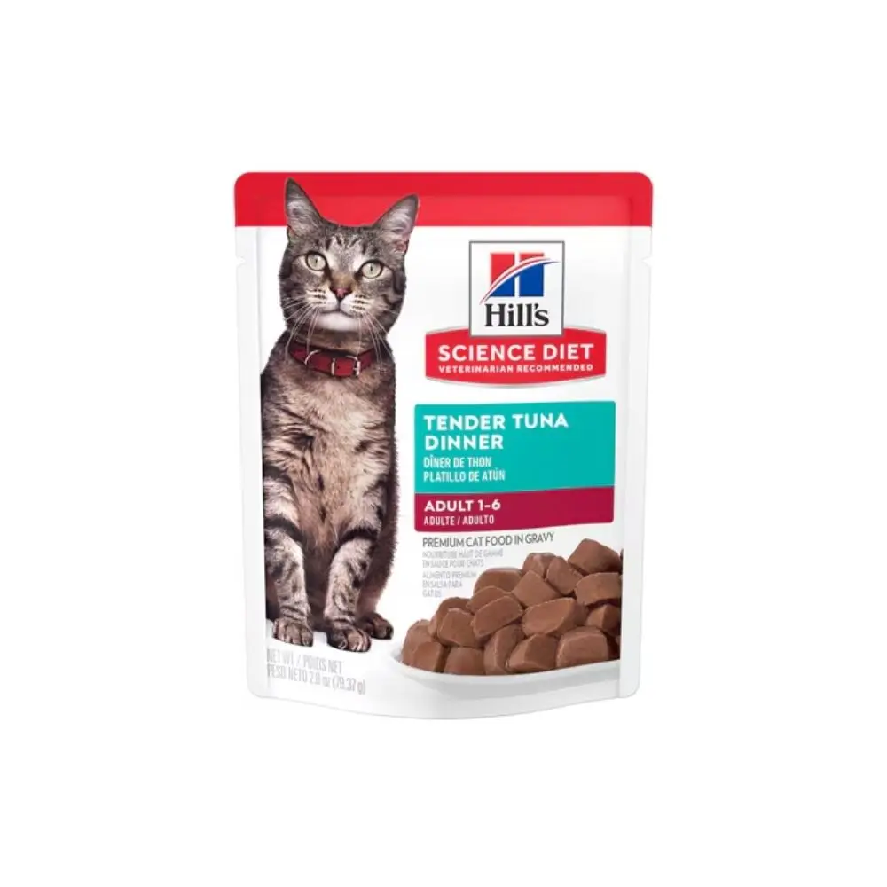 Hill's Alimento Humedo para Gato Adulto Receta Atun Sobre 79 g