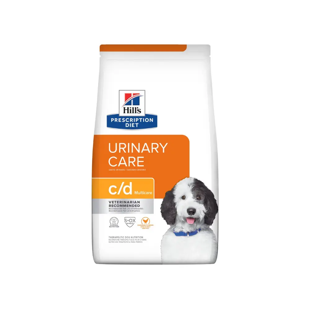 [HIVET-CD-3.9KG] Hill's Prescripcion Alimento Seco c/d Urinary Care para Perro Adulto 3.9 kg
