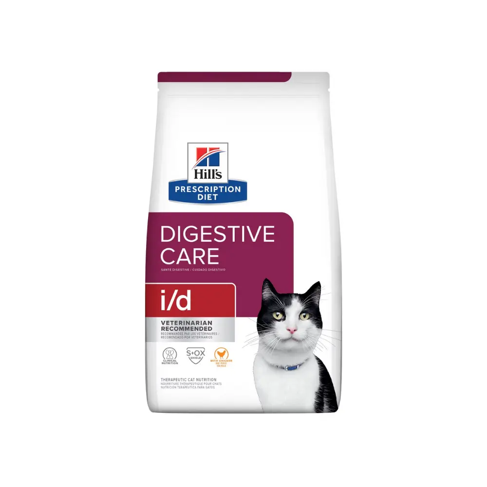 [HIVET-FE-ID-1.8KG] Hill's Prescripcion Alimento Seco i/d Digestive Care para Gato Adulto 1.8 kg