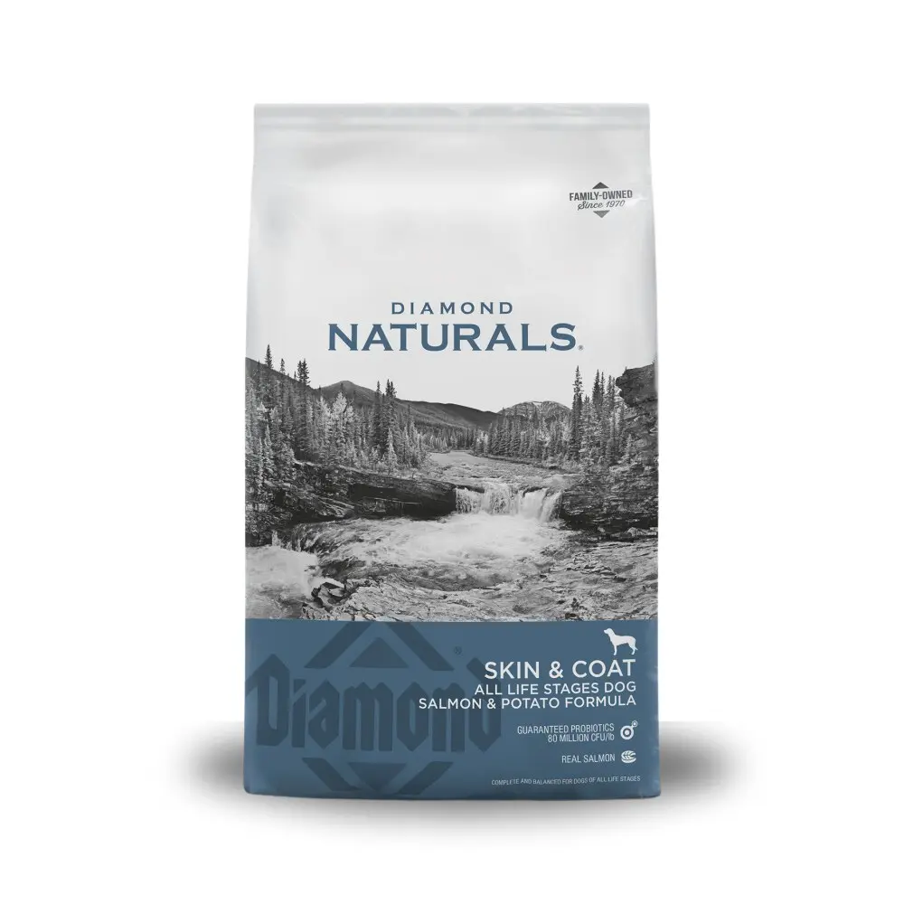 [DN-SC-13.58KG] Diamond Naturals Alimento Seco Skin & Coat para Perro Adulto 13.58 kg