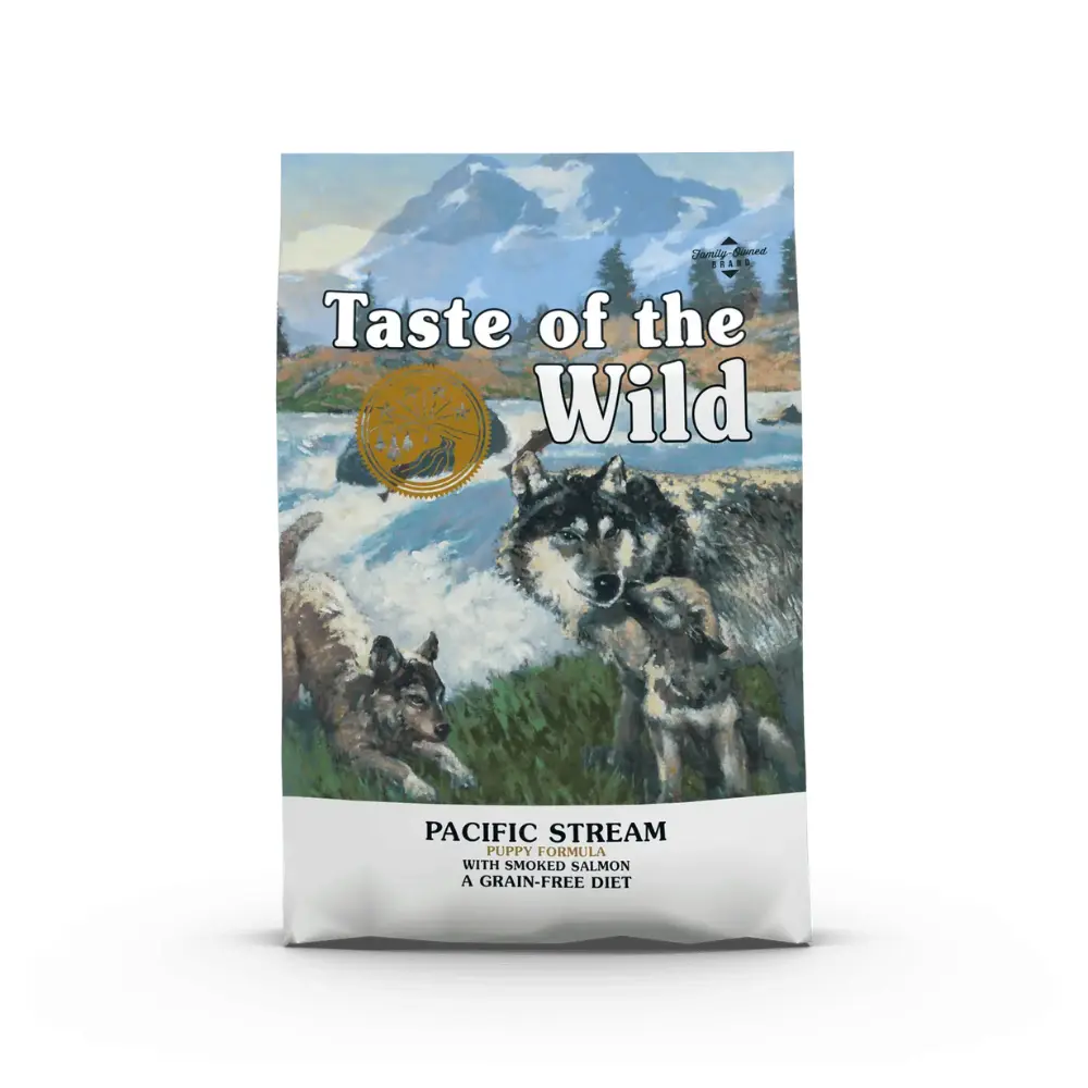 [TW-CA-PS-2.28KG] Taste of the Wild Alimento Seco Pacific Stream para Perro Cachorro Receta Salmon Ahumado 2.28 kg