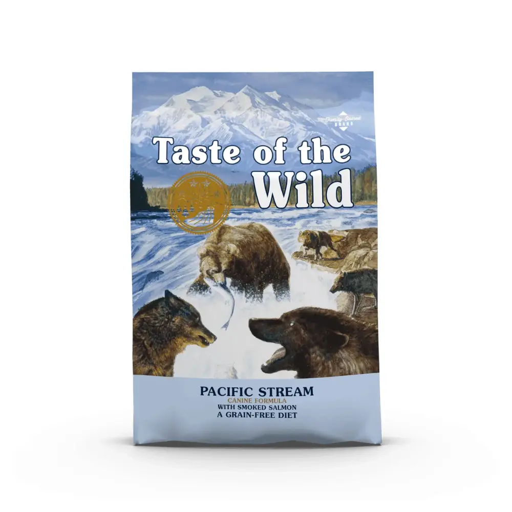 Taste of the Wild Alimento Seco Pacific Stream para Perro Adulto Receta Salmon Ahumado 6.3 kg