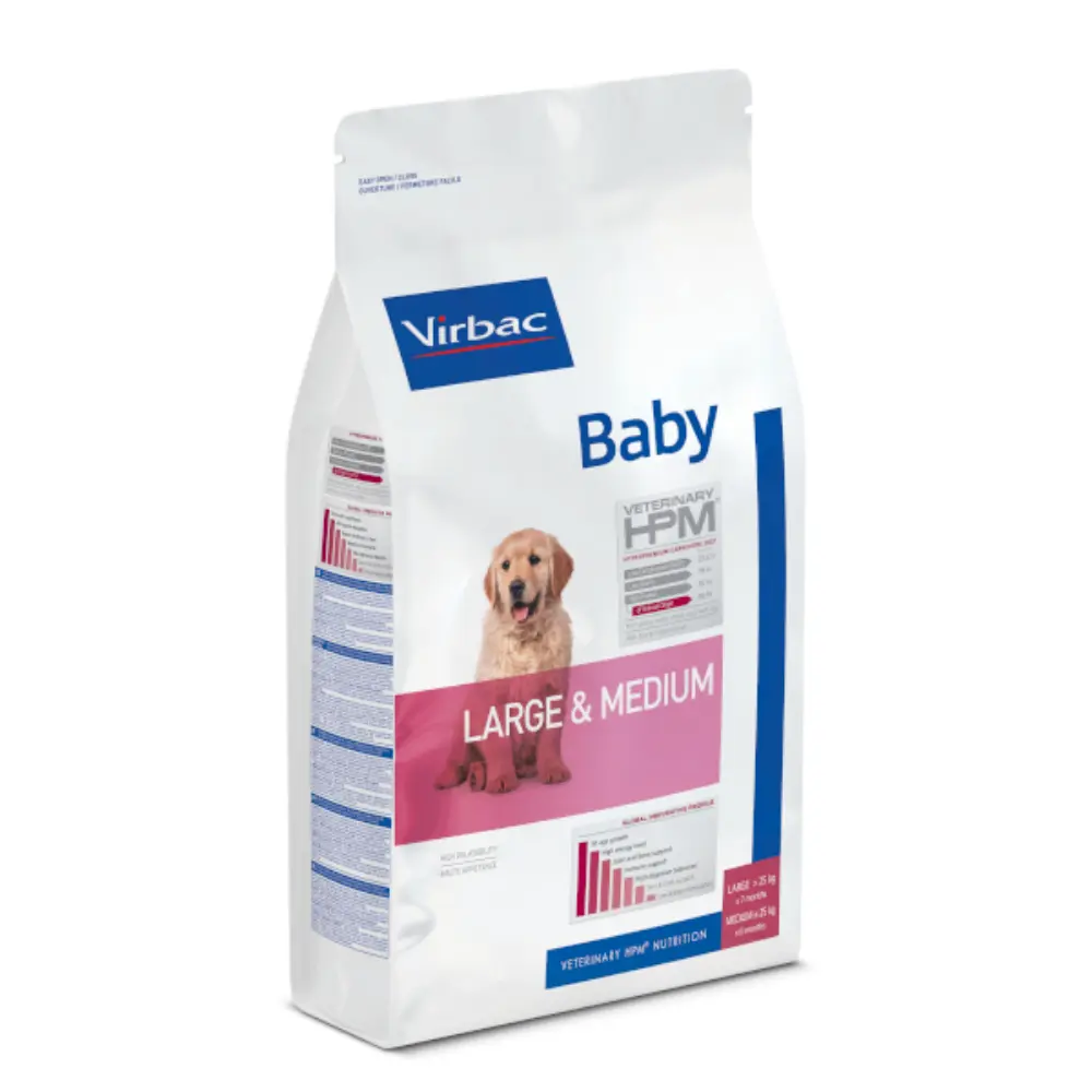 [VB-CA-RMG-12KG] Virbac Alimento Seco para Perro Cachorro Raza Mediana/Grande 12 kg