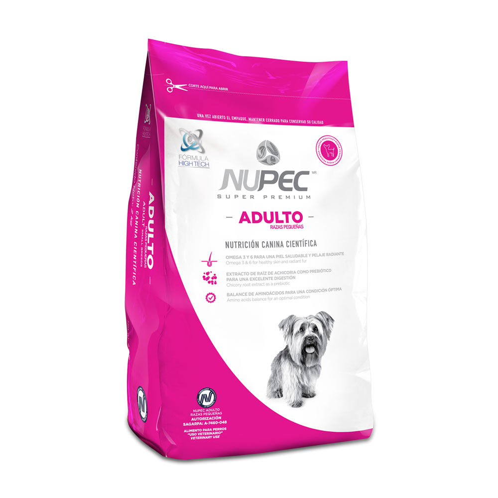 [NP-AD-RP-8KG] Nupec Alimento Seco para Perro Adulto Raza Pequeña 8 kg