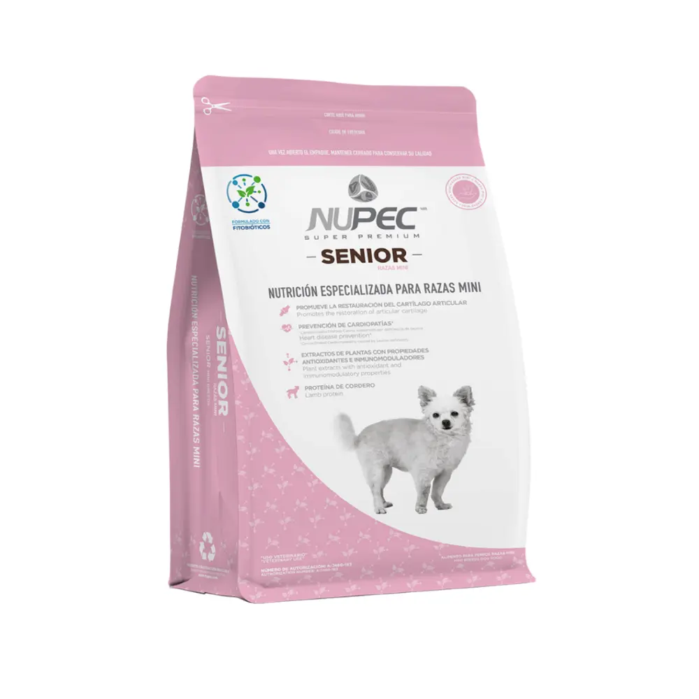 Nupec Alimento Seco para Perro Senior Raza Mini 1 kg