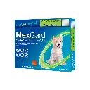 Nexgard 3 Tabletas Desparasitantes para Perro de 7.6 a 15 kg