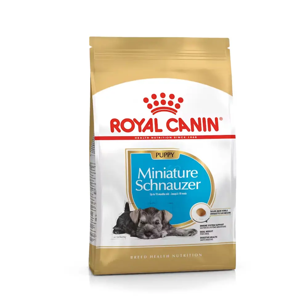 Royal Canin Alimento Seco para Perro Cachorro Raza Schnauzer Miniatura 1.1 kg
