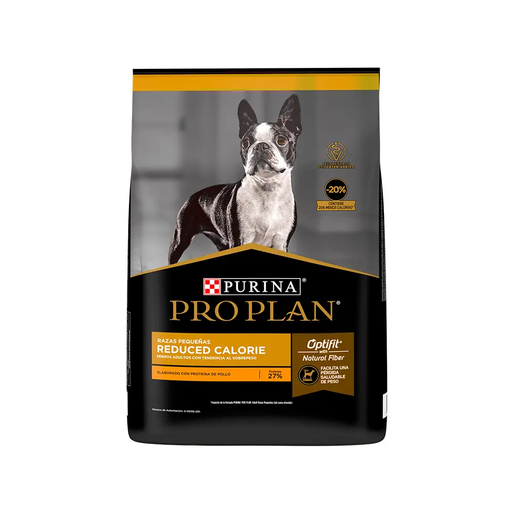 Pro Plan Alimento Seco Reduced Calorie para Perro Adulto Raza Pequeña 7.5 kg