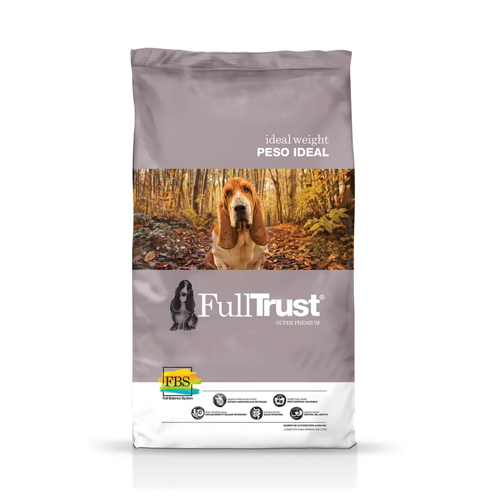 [FT-PI-8KG] FullTrust Alimento Seco Peso Ideal para Perro Adulto Todas las Razas 8 kg