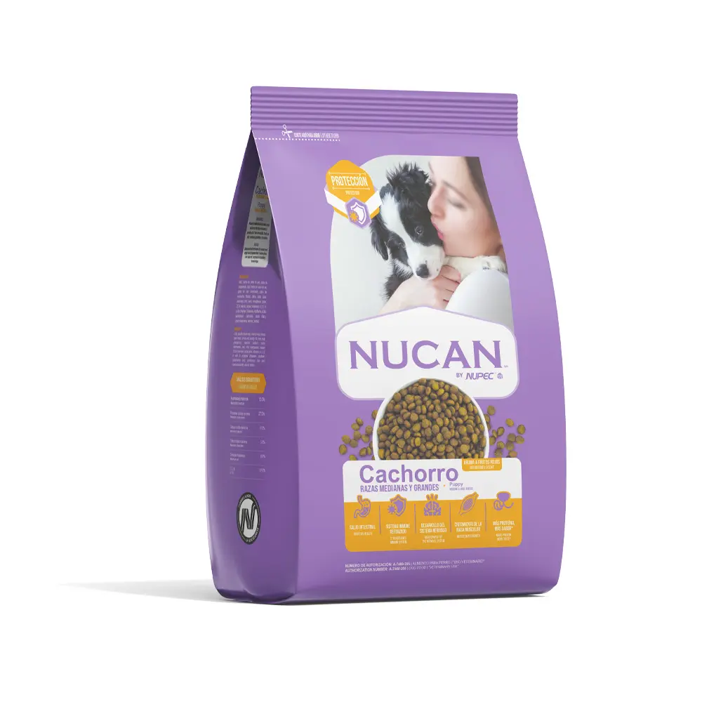 Nucan by Nupec Alimento Seco para Perro Cachorro Todas las Razas 20 kg