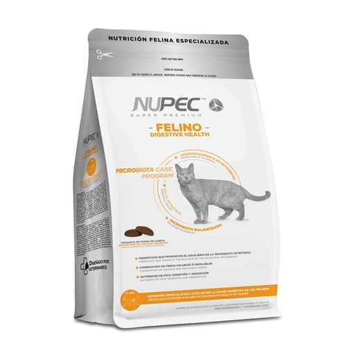 [NP-FE-DH-3KG] Nupec Felino Alimento Seco Digestive Health para Gato Adulto 3 kg