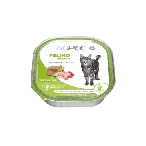 [NP-FE-HM-AD-LATA-100G] Nupec Alimento Humedo para Gato Adulto Lata 100 g