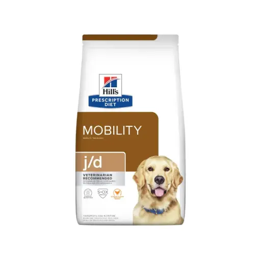 [HIVET-JD-3.9KG] Hill's Prescripcion Alimento Seco j/d Mobility para Perro Adulto 3.9 kg