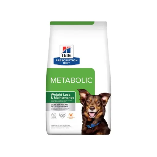 [HIVET-MT-8KG] Hill's Prescripcion Alimento Seco Metabolic para Perro Adulto 8 kg