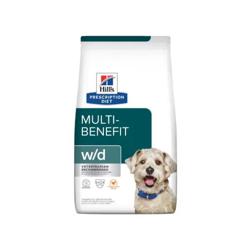 [HIVET-WD-3.9KG] Hill's Prescripcion Alimento Seco w/d Multibenefit para Perro Adulto 3.9 kg