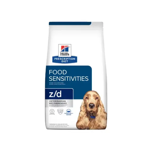 [HIVET-ZD-3.6KG] Hill's Prescripcion Alimento Seco z/d Food Sensitivities para Perro Adulto 3.6 kg