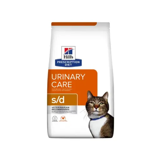 [HIVET-FE-SD-1.8KG] Hill's Prescripcion Alimento Seco s/d Urinary Care para Gato Adulto 1.8 kg