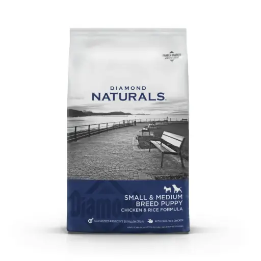 [DN-CA-RPRM-18.14KG] Diamond Naturals Alimento Seco para Perro Cachorro Raza Pequeña y Mediana 18.14 kg