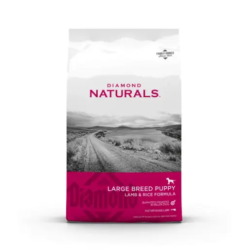 [DN-CA-RG-9.07KG] Diamond Naturals Alimento Seco para Perro Cachorro Raza Grande 9.07 kg