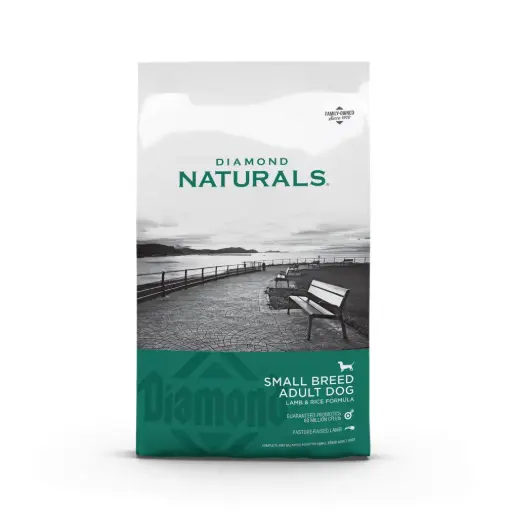 [DN-AD-RP-CDRO-2.72KG] Diamond Naturals Alimento Seco para Perro Adulto Raza Pequeña Receta Cordero y Arroz 2.72 kg
