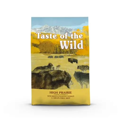 [TW-AD-HP-2.28KG] Taste of the Wild Alimento Seco High Praire para Perro Adulto Receta Bisonte y Venado Asado 2.28 kg