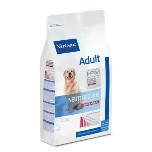 [VB-NT-AD-RMG-12KG] Virbac Alimento Seco Neutered para Perro Adulto Esterilizado Raza Mediana/Grande 12 kg
