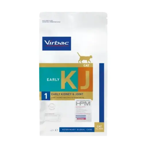 [VB-FE-KD-JM-EA-3KG] Virbac Alimento Seco Early Kidney & Joint para Gato Adulto 3 kg