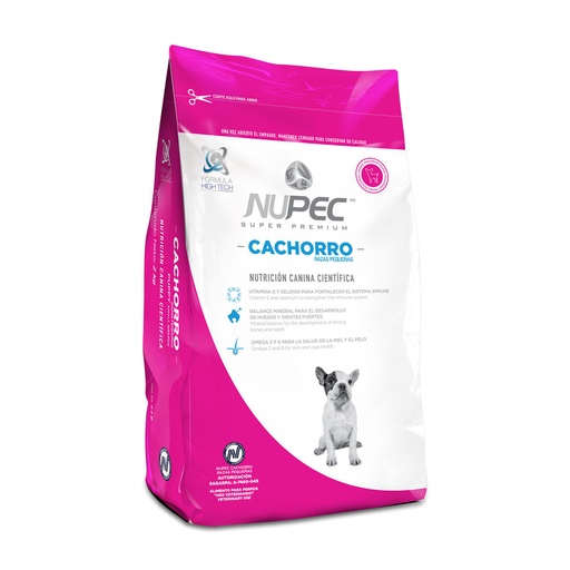 [NP-CA-RP-2KG] Nupec Alimento Seco para Perro Cachorro Raza Pequeña 2 kg