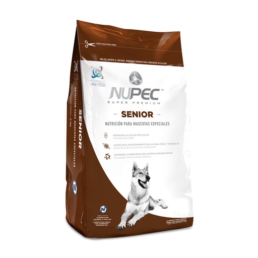 [NP-SE-15KG] Nupec Alimento Seco para Perro Senior Raza Mediana/Grande 15 kg