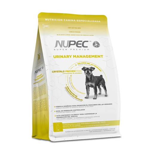 [NP-UR-2KG] Nupec Alimento Seco Urinary Management para Perro Adulto 2 kg