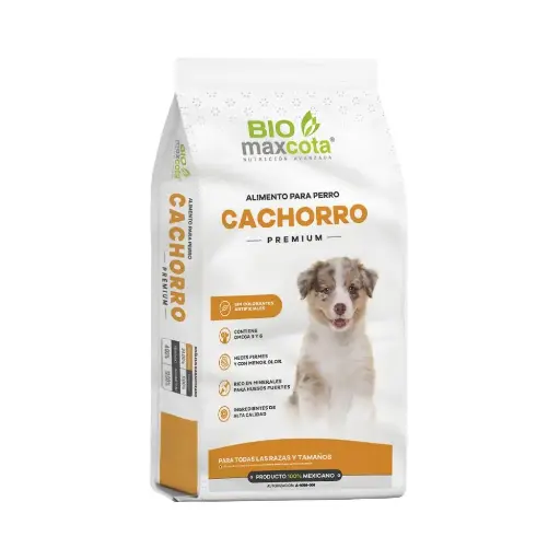 [BM-CA-10KG] Biomaxcota Alimento Seco para Perro Cachorro Todas las Razas 10 kg