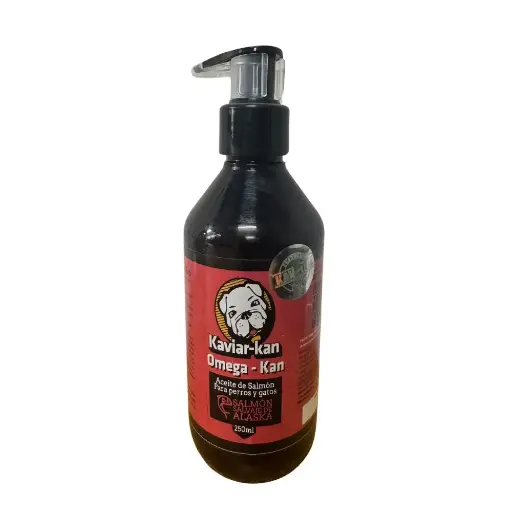 [KK-OK-250ML] Kaviar Kan Aceite de Salmon para Perro y Gato 250 ml