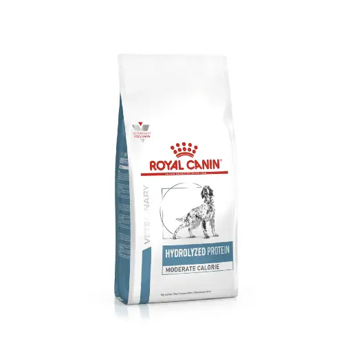 [RCVET-HP-MC-3.5KG] Royal Canin Prescripcion Alimento Seco Hydrolyzed Protein Moderate Calorie para Perro Adulto 3.5 kg