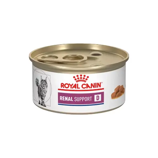 [RCVET-FE-HM-RSD-85G] Royal Canin Prescripcion Alimento Humedo Renal Support D para Gato Adulto 85 g