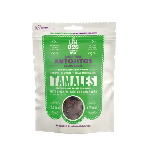 [UDT-TMLS-155G] Un Dos Treats Premios para Perro Sabor Tamales 155 g